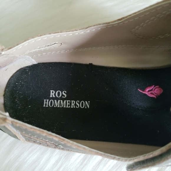 Ros Hommerson Candid Silver loafers flats Comfy Size 9 - Picture 11 of 16